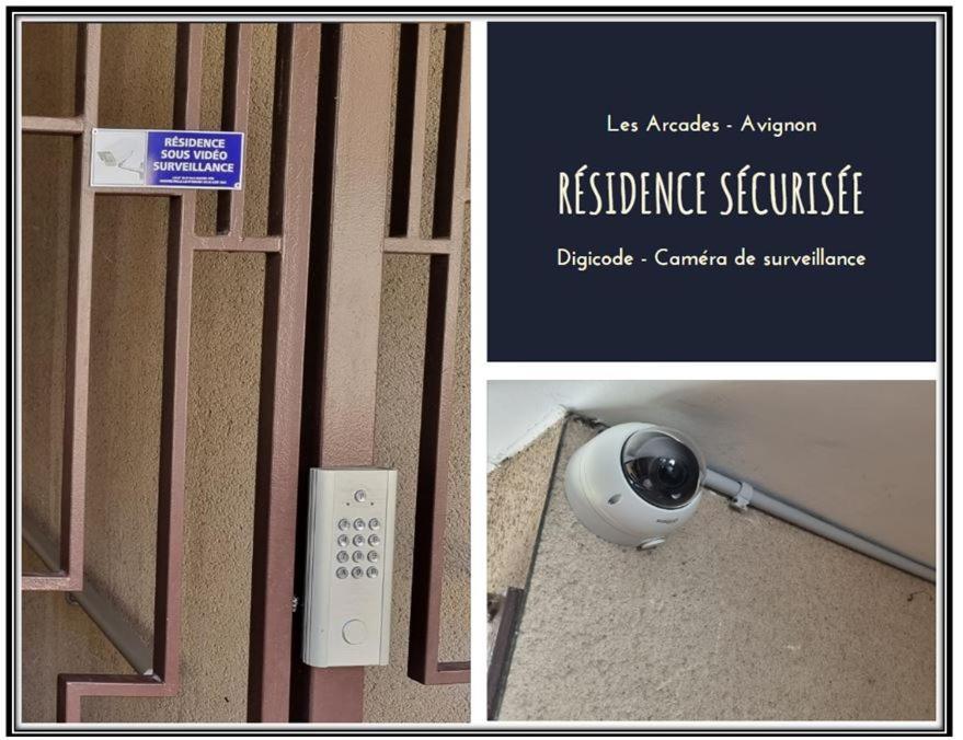 Les Arcades - Wifi - Intra Muros Of Avignon - Balcony - 45M2 Ngoại thất bức ảnh